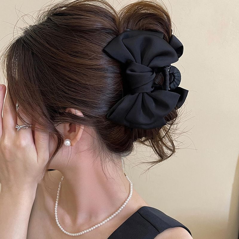 EKE Women’s Hair Clip Vintage Retro Back-Wear Elegant Hair Accessory with Fashion Texture