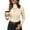 Beige_BD04, variant on Women's Ribbed Turtleneck Tops Long Sleeve Stretch Shirts Knitted Fitted Lightweight Base Layer Spring Winter Sweaters Black XL