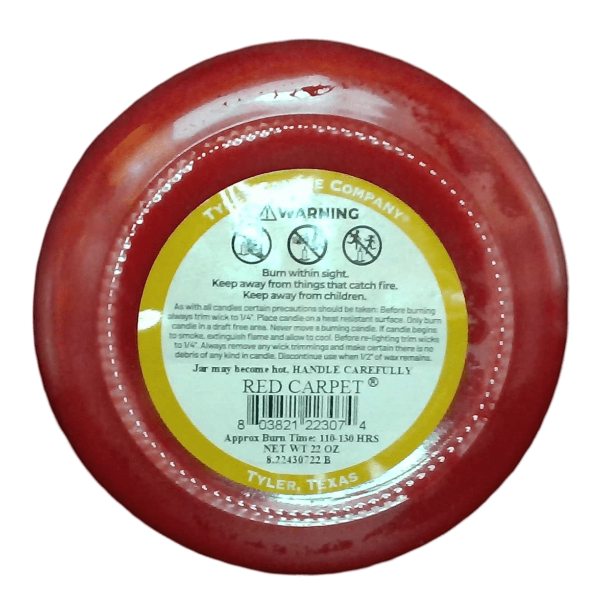(2 pack) Tyler Candle Company - Red Carpet - 22oz jar candle