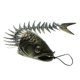 thumbnail image 3 of ón al aire libre decorativo rústico de espina de pescado que cuelga el ín / de decoración del patio Macarena Carillón de viento de metal colgante, 3 of 8