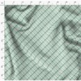 thumbnail image 4 of Soimoi Green Rayon Fabric Diagonal Check Print Sewing Fabric Yard 42 Inch Wide, 4 of 5
