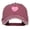 Maroon, variant on You are Loved Embroidered Washed Cap - Pink OSFM