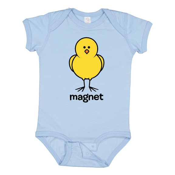 Inktastic Chick Magnet Boys Baby Bodysuit