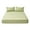 Green2, variant on Clearance Four-Piece Set Fitted Bottom Sheet Queen Fitted Sheet Solid Color Fitted Bed Sheet Soft Bottom Sheet with 11" Deep Pocket Washed Mattress Cover Fit Bed Sheets