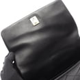 thumbnail image 6 of Pre-Owned CHANEL Matelasse Shoulder Bag/Handbag in Lambskin Leather, Women's, Black, 6 of 9