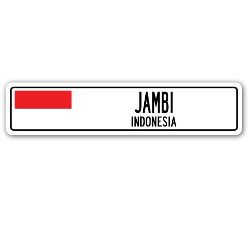 SignMission SSC-Jambi Id Street Sign - Jambi, Indonesia