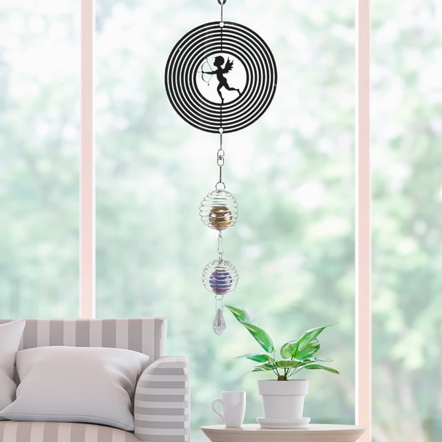 Dvkptbk Wind Chimes Clochettes Vintage Rotatives Uniques pour la Maison
