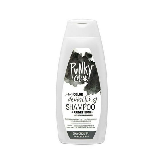 PUNKY COLOUR 3-IN-1 Color Depositing Shampoo and Conditioner 250ml / 8.5 oz - DIAMONDISTA