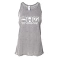 thumbnail image 2 of NanyCrafts Sleep Coffee Squat Women's Flowy Racerback Tank, 2 of 2