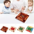 thumbnail image 6 of Yonrjhukm Wooden Shut The Box Game, Shut The Box Dice Game, 2-4 Players Classic Board Game, Wooden Tabletop Game, 8 Dice, Family Classics Tabletop Version Games for Homes, Christmas Party, or Pub, 6 of 6