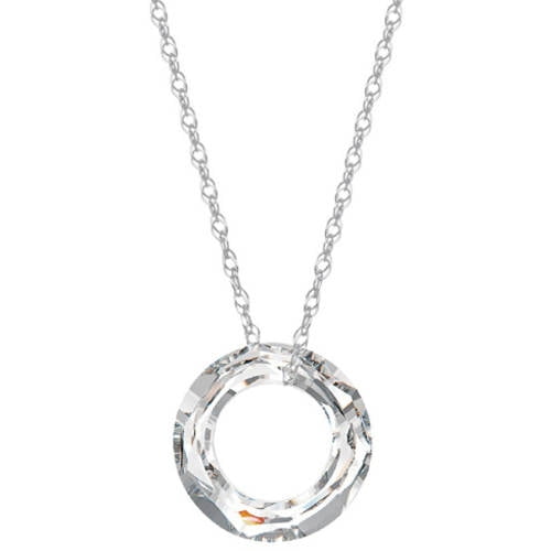 swarovski crystal ring necklace