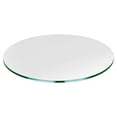 thumbnail image 1 of Dulles Glass 24 Inch Round 3/8 Inch Thick Tempered Glass Table Top, 1 of 4