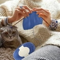 thumbnail image 1 of Bufanda, Gorro y Suéter de Mohair para Bebé, Tejido a Mano En Crochet, de Lana Fina, 1 of 6