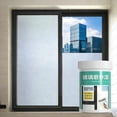 thumbnail image 4 of Repair Adhesive Compound Water Based Transparent Frosted Glass Paint Quick Drying Glass Frosted Paint Household Privacy Water Based Frosted Paint For Glass(100G) Patch Glue, Fixing Adhesive, Epoxy Re, 4 of 9