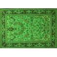 thumbnail image 1 of Ahgly Company Indoor Rectangle Persian Green Traditional Area Rugs, 2' x 5', 1 of 1