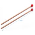 thumbnail image 3 of 1 Pair Professional Xylophone Marimba Mallet Drumsticks Percussion Parts Length 365mm, 3 of 7