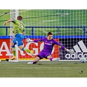 Jordan Morris Seattle Sounders FC Unsigned 2020 MLS Playoffs Round 1 Goal in Win vs. LAFC Photograph - Fanatics Authentic Certified