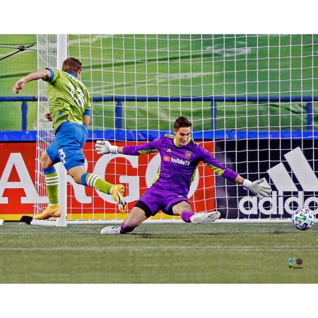 Jordan Morris Seattle Sounders FC Unsigned 2020 MLS Playoffs Round 1 Goal in Win vs. LAFC Photograph - Fanatics Authentic Certified