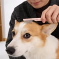 thumbnail image 4 of Luxshiny Peine Facial Para Mascotas De Inoxidable Color Rosa Para Cuidado Delicado De Ojos Y Patas, 4 of 8
