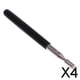 thumbnail image 1 of Paquete de 3-4 pizarras blancas, puntero extensible de acero para presentador, material didáctico, fieltro de 8mm 4 piezas, 1 of 7
