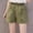 Army Green, variant on Floenr Women's shorts,Women's High Waist Linen Loose Casual thin Wide Leg Linen Shorts