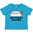 thumbnail image 3 of Inktastic My First Cruise with Cruise Ship and Palm Trees Boys or Girls Toddler T-Shirt, 3 of 5