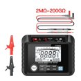 thumbnail image 2 of Insulation Resistance Tester 20G Digital Meter Megohmmeter Resistance Voltage Tester LCD Display Screen ,Widely Use, 2 of 6