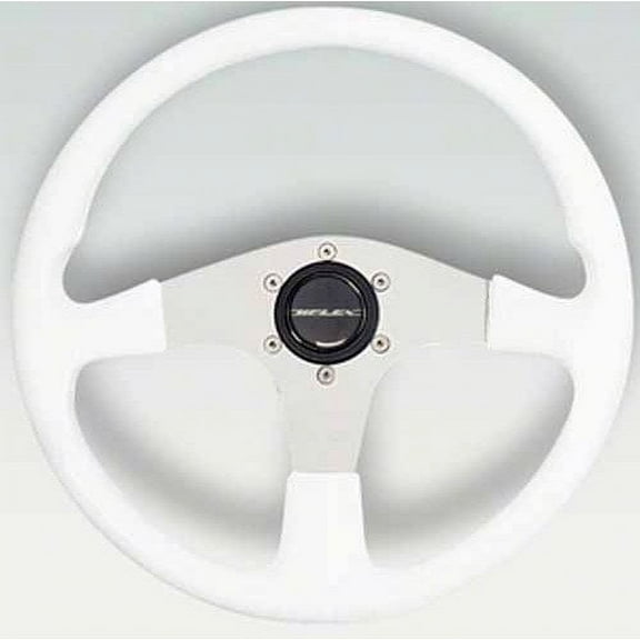 Uflex  CORSEWS; Steering Wheel White Pvc Grip