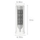 thumbnail image 3 of Teissuly Vertical Heater, Circulating Heating Fan, 2 Modes, 1000W Overheat Protection Small Floor For Home Office Teissuly WER202310232004, 3 of 7