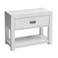 thumbnail image 2 of Home Fare Modern Farmhouse White Nightstand, 2 of 8