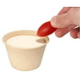 thumbnail image 3 of EcoQuality [2000 PACK] 4 Oz Compostable Condiment Souffle Bagasse Cups - Portion Cup - Sugarcane, Biodegradable Perfect For Sauces, Samples, Condiments, Slime, Jello Shot, Food Storage, Small Cups, 3 of 3