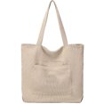 thumbnail image 1 of Bolsos Tote Bolso Totes De Pana Bolso Totes De Pana Para Mujer Bolsos De Hombro Bolsos Bolso Bandolera Bolsos De Compras De Gran Capacidad, 1 of 6