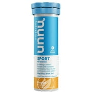 (24 Pack) Nuun Sport Drink Tablets Orange, Single Tubes with 10 Tablets (Nuun Active)