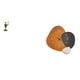 thumbnail image 1 of Estatua de rana de camarero, escultura de animal, figura decorativa creativa, adorno de mesa, reloj de pared moderno, reloj decorativo de pared, adorn, 1 of 8