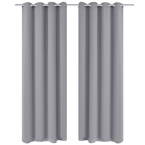 Anself 2 pcs Curtains 53" x 96"