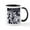 White/Black Inside, variant on CafePress - Smash Patriarchy Mug - 11 oz Ceramic Mug - Novelty Coffee Tea Cup
