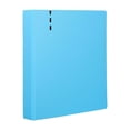 thumbnail image 2 of 1 Inch 3 Ring Binder, Cute D Ring File Organizer with Waterproof PP Plastic Cover, Large Capacity Loose Leaf Folder for Notes Documents, 2 of 9