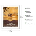 thumbnail image 2 of Visitez L'Extreme Orient - Vintage Ocean Liner Travel Poster by Jean Des Gachons c.1931 - Fine Art Matte Paper Print (Unframed) 24x32in, 2 of 4
