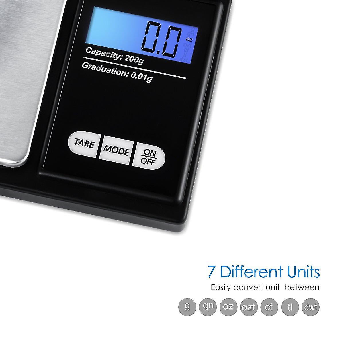 Balance De Précision Mini Digital Scale Electronique 0.01g A