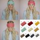 thumbnail image 4 of Cinta para la cabeza Moda de invierno de Las Mujeres de Punto Turbante Diademas Color Sólido Calient Meterk Cinta para la cabeza, 4 of 7