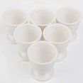 thumbnail image 3 of Ceramic Soft Hard Boiled Egg Cups Holder Set of 6 for Breakfast Brunch Soft Boiled Egg Holder egg cups -, 3 of 4