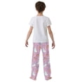 thumbnail image 4 of FORMRS Boys Pajama Pants with Pockets Size 9-10Y Kids Lounge Sleep Bottoms, Purple Halloween, 4 of 8