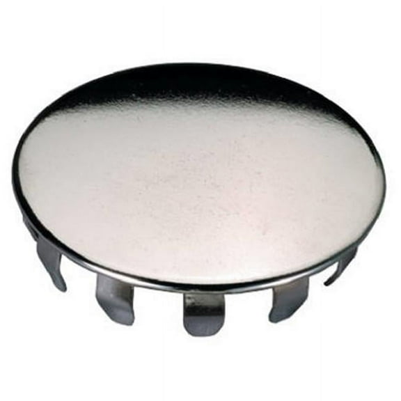 Snap-in Sink Hole Cover, Chrome Metal, 1.5" O.d. Hole, BrassCraft, 175-950