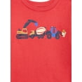 thumbnail image 2 of Garanimals Toddler Boy Graphic Fleece Sweatshirt, Sizes 2T-5T, 2 of 3