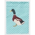thumbnail image 1 of Carolines Treasures BB8030GF Rouen Canard Bleu Check Drapeau Jardin Taille, 1 of 3