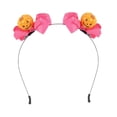 thumbnail image 4 of Esquirla Bandeau d'Halloween Multifonctionnel pour Femmes Filles Cadeaux Bandeau Rose Rouge, 4 of 8