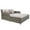 Grey/Grey, variant on SAFAVIEH Cadeo Outdoor Patio Daybed, Natural/White