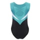thumbnail image 4 of Niños Niñas gimnasia Ballet Jersey leotardo figura patinaje disfraz Bowknot espalda recortada brillante Body con diamantes de imitación Ropa de baile, 4 of 5
