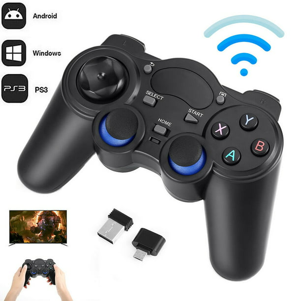 Wireless USB Game Controller Gamepad Joystick for Android TV Box Laptop 2020 - Walmart.com