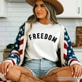 thumbnail image 5 of Freedom Patriotic T-Shirt, Minimalist USA Tee for Proud Americans, 5 of 5